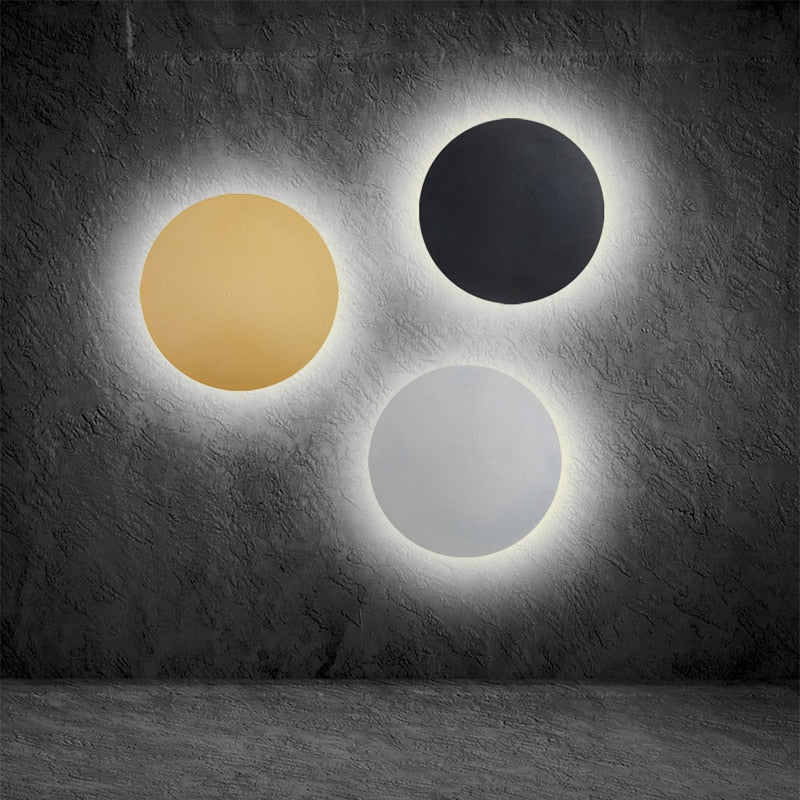 Minimalist Circular Wall Lamp