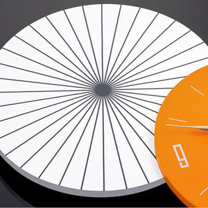 Modern Pinwheel Wall Clock