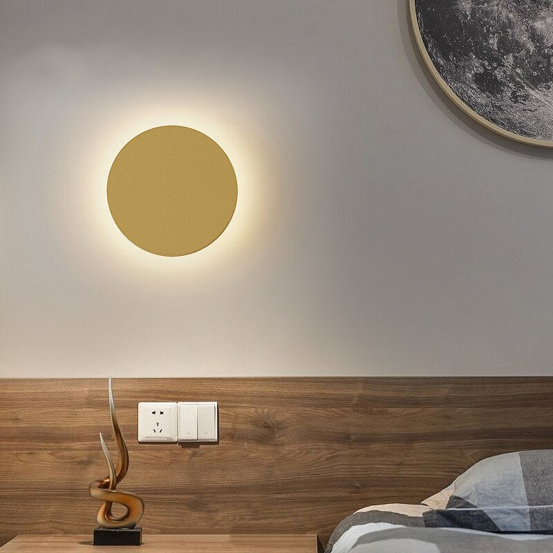 Minimalist Circular Wall Lamp