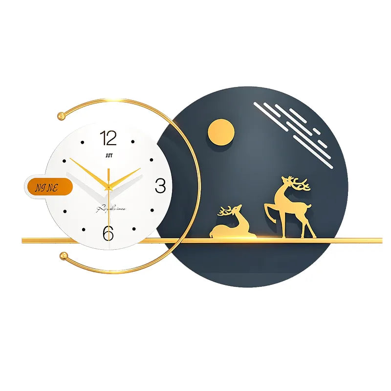 deer wall clock | deer clock | deer clocks | large deer wall clock | small deer wall clock | custom deer wall clock | deer kitchen wall clock