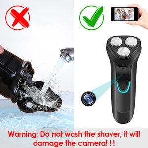 Rechargeable Shaver SpyCam