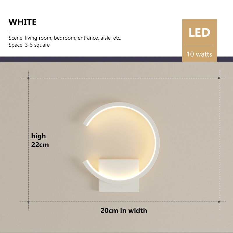 Nordic Ring Wall Light