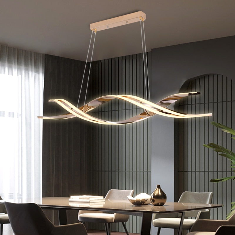 Spiral Pendant Light