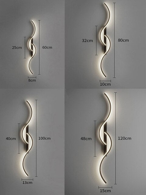 Spiral Wall Sconce