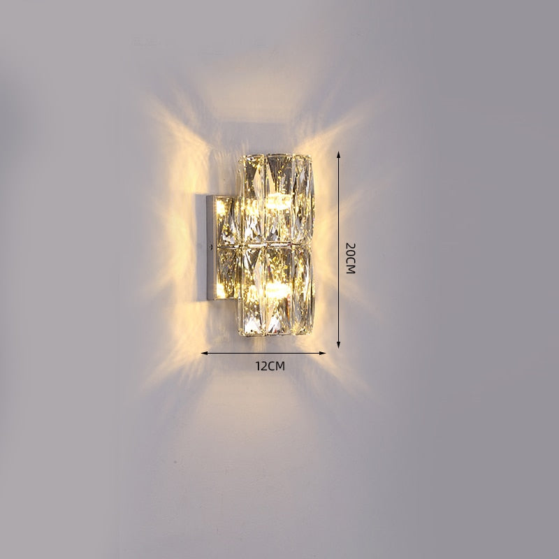 Premium Crystal Wall Sconce
