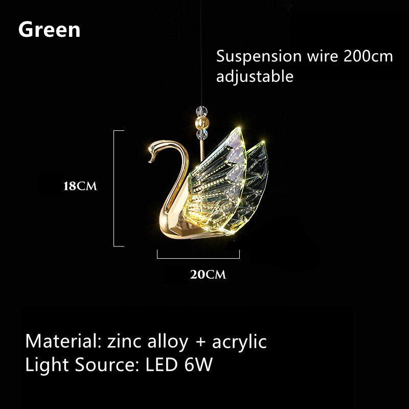 Nordic Swan Pendant Light - iSmart Home Gadgets Limited