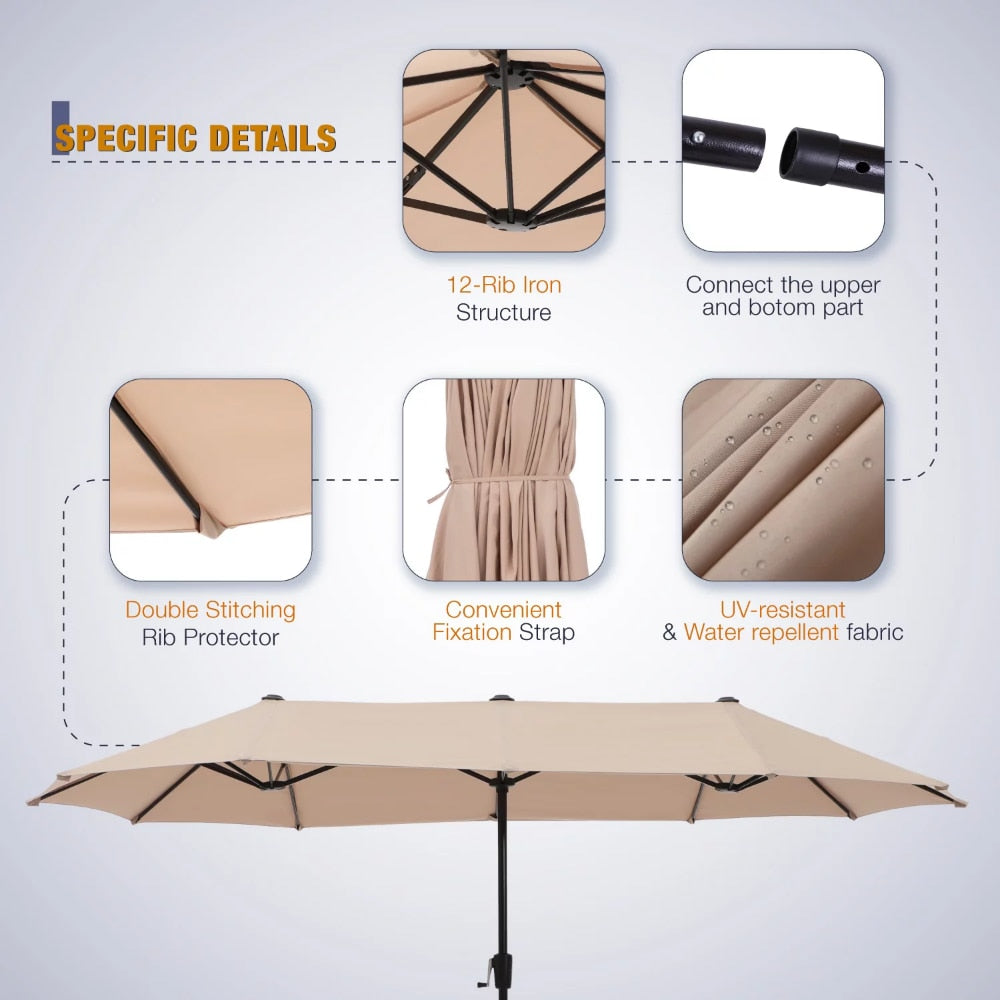 big umbrella for patio name Large Patio Umbrella