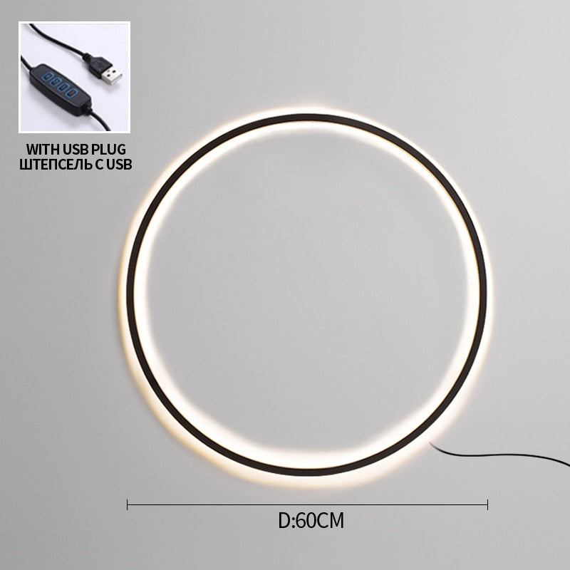 Minimalist Circular Wall Sconce