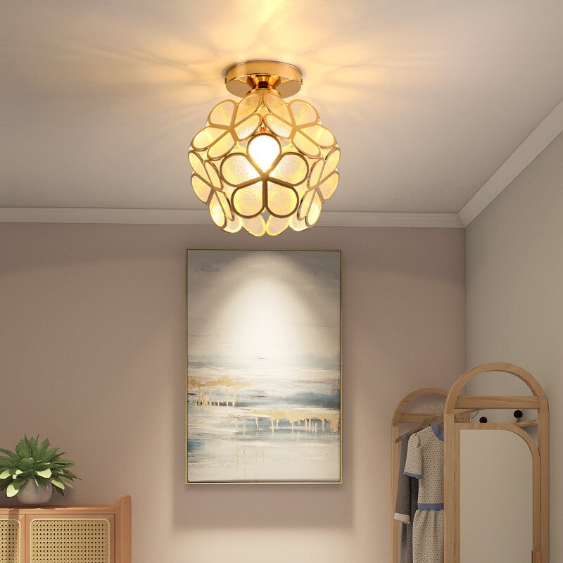 Geometric Flower Ceiling Light