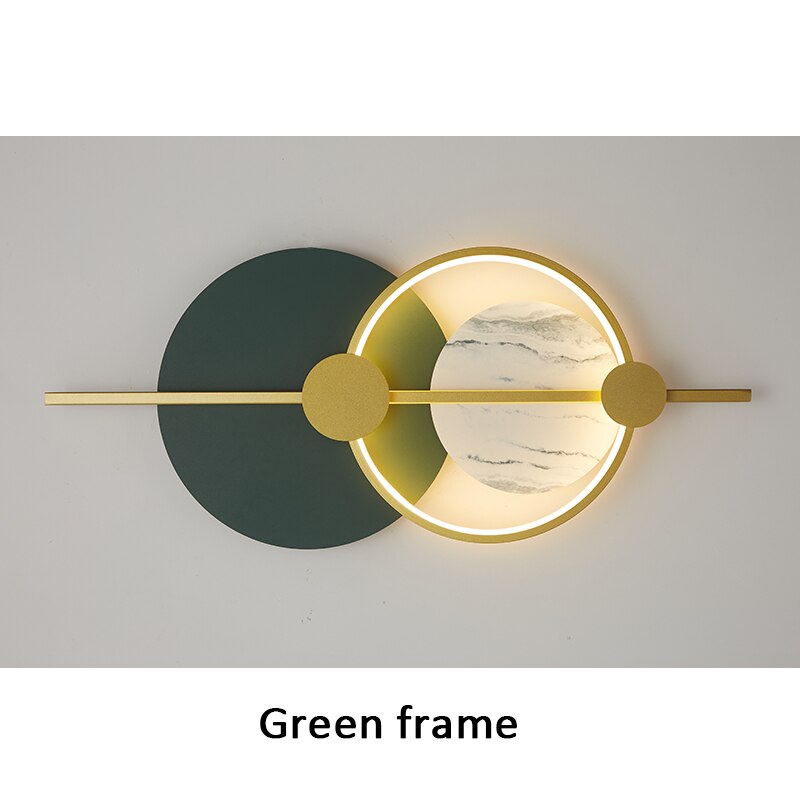 Dual Circular Wall Sconce