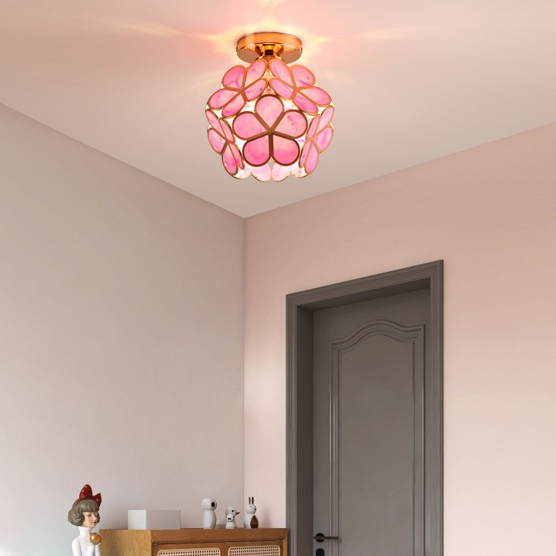 Geometric Flower Ceiling Light