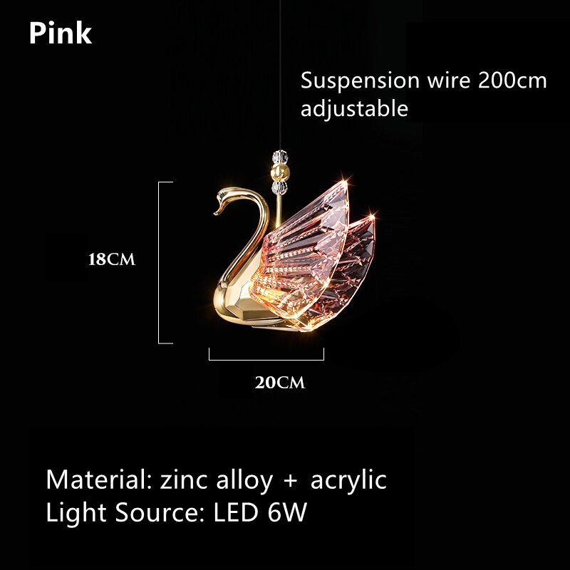 Nordic Swan Pendant Light - iSmart Home Gadgets Limited