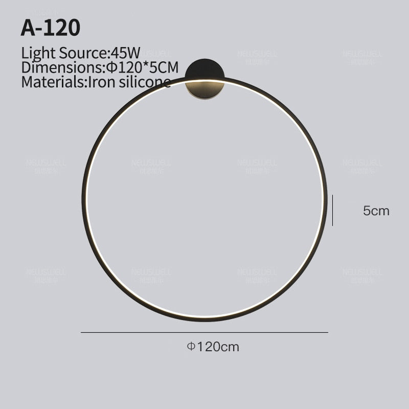 Minimalist Circular Wall Sconce