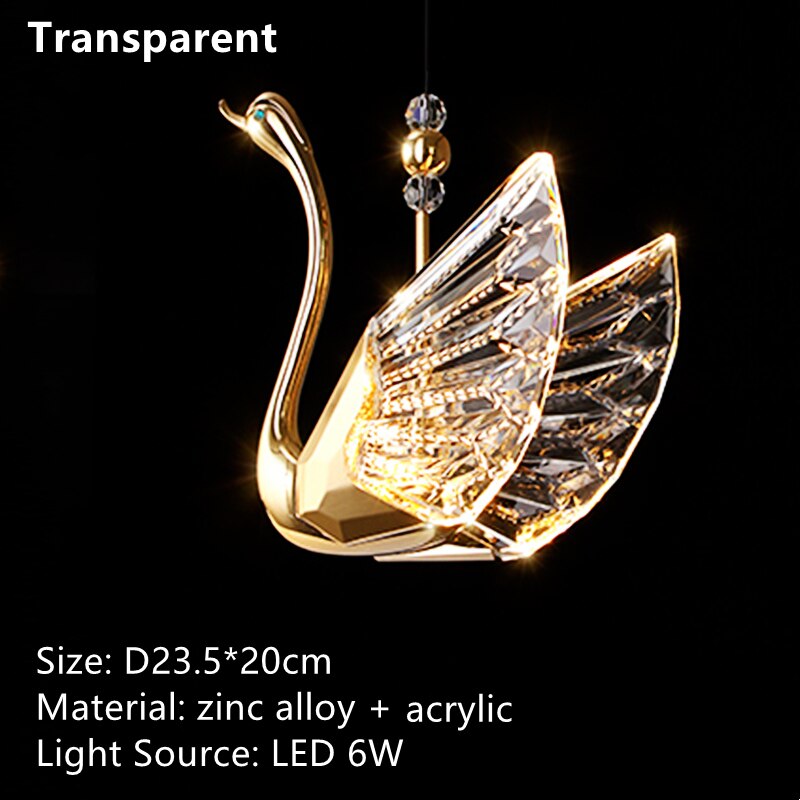 Nordic Swan Pendant Light - iSmart Home Gadgets Limited