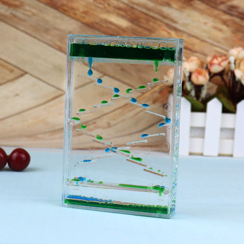 sensory timer | liquid motion bubbler | liquid timer | liquid motion toys | bubble timer | liquid hourglass | water hourglass | liquid motion timer