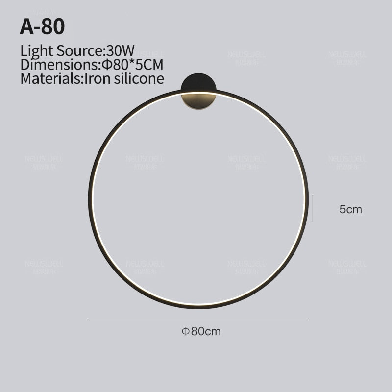 Minimalist Circular Wall Sconce