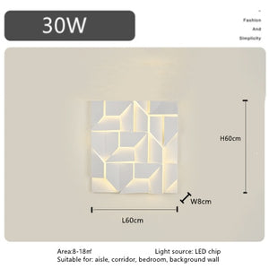 Geometric Minimalist Wall Light