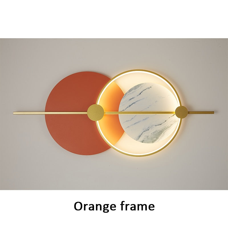 Dual Circular Wall Sconce