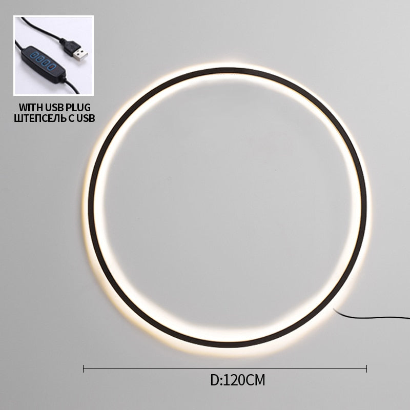 Minimalist Circular Wall Sconce