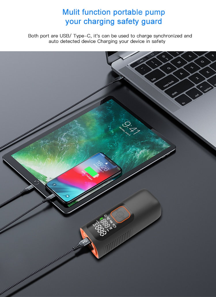 Portable Tire Inflator - iSmart Home Gadgets Limited