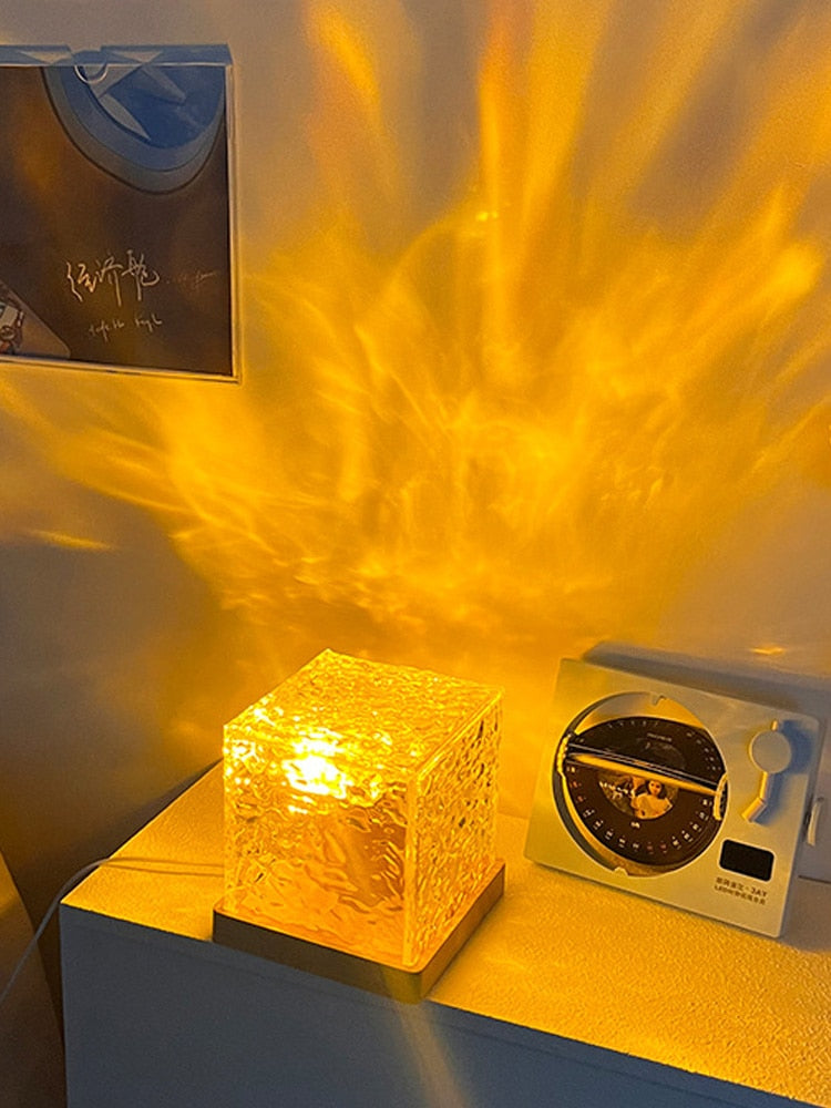 water effect light | ocean wave projector | led wave light | wave light projector | water ripple light | lights that look like water falling | water ripple light bulb | shimmering water lighting effect