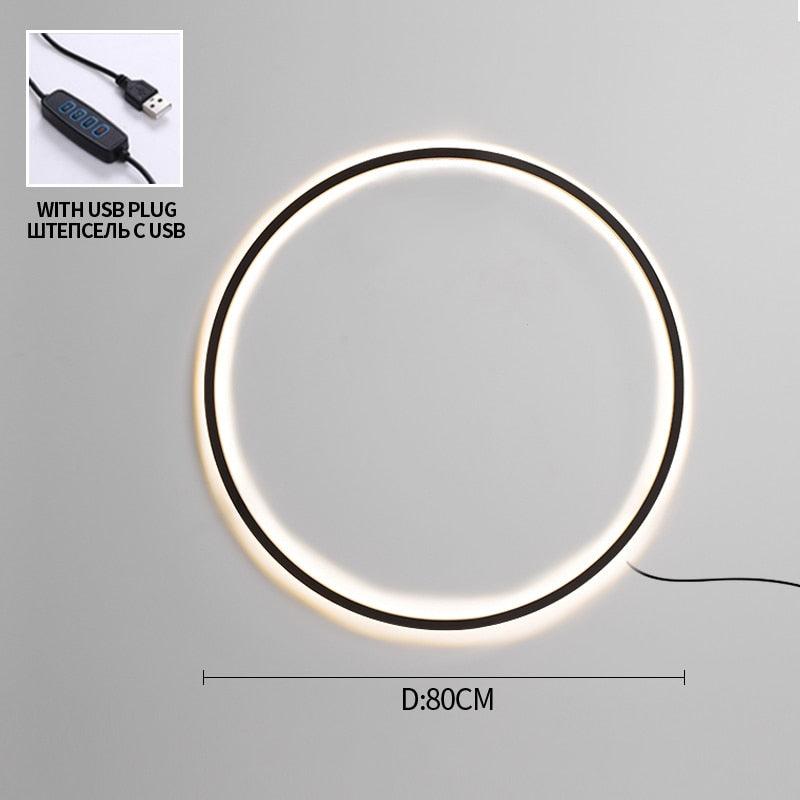 Minimalist Circular Wall Sconce