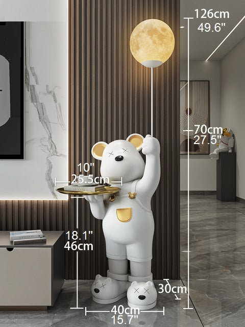 wooden bear statue | standing bear statue | cement bear statue | standing bear museum 