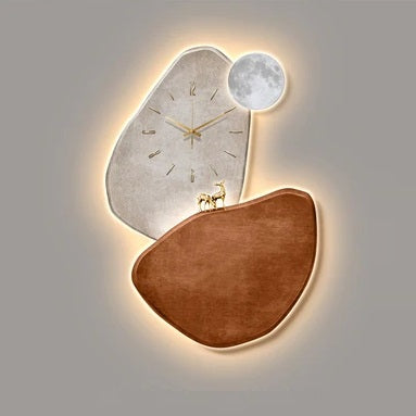 clock wall decor | industrial decor | large wall clocks for living room decor | big clocks for wall living room | living room clock | living room wall clock | living room clocks wall | decorative clock | small wall clocks for living room | natural stones