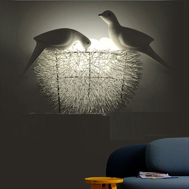 birds nest light fixture | bird nest light | bird nest light fixture | bird nest lamp