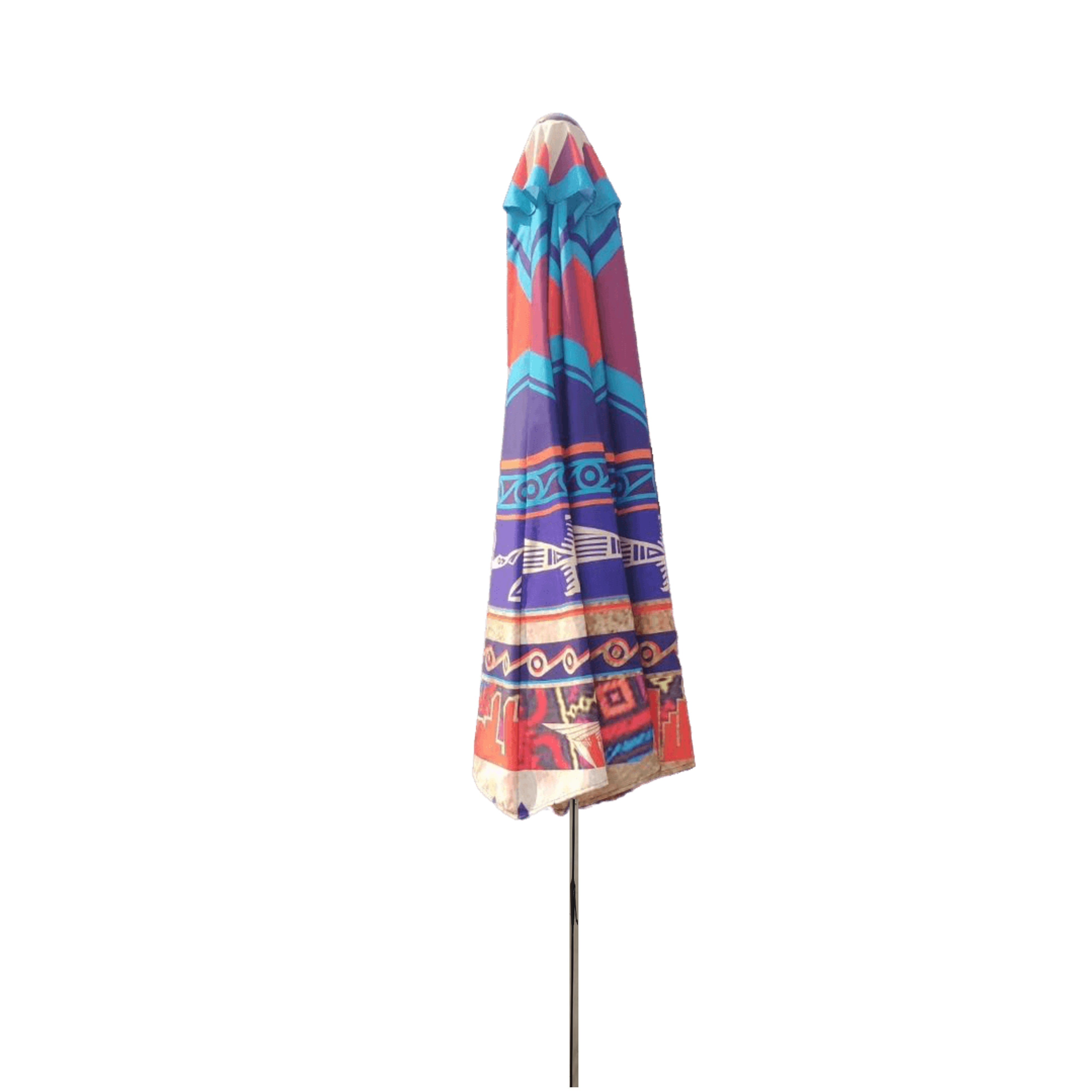 evergreen patio umbrella multicolored Colorful Patio Umbrella