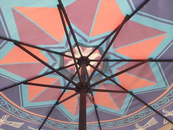 patio umbrella clearance | multi colored patio umbrellas | unique patio umbrella | rainbow patio umbrellas | multi colored umbrellas