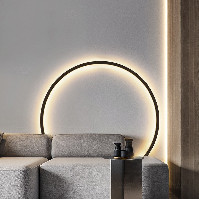 Minimalist Circular Wall Sconce