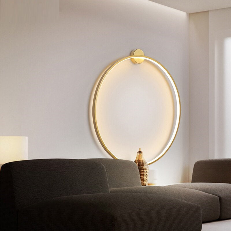 Minimalist Circular Wall Sconce