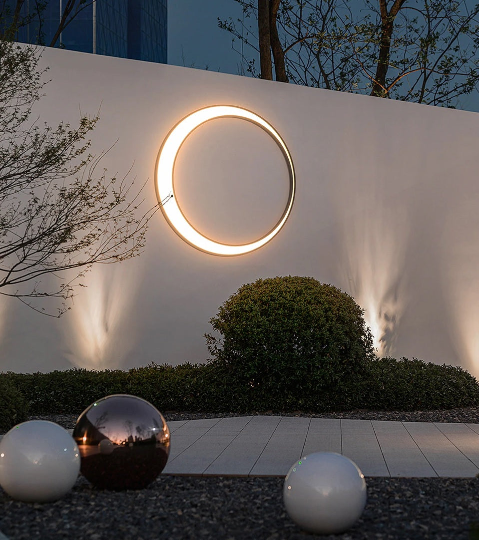 moon wall night light | outdoor moon sconce