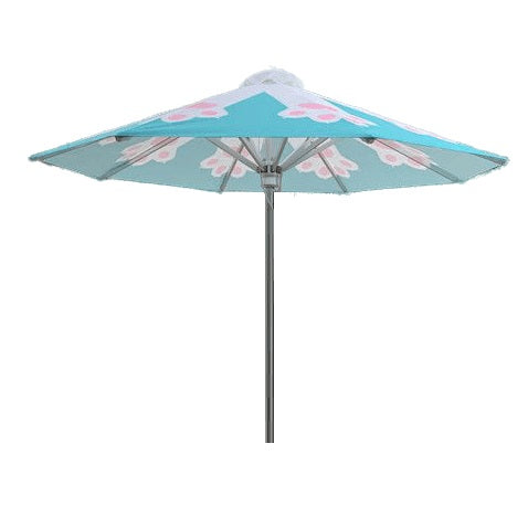 floral print patio umbrellas Paw Print Patio Umbrella