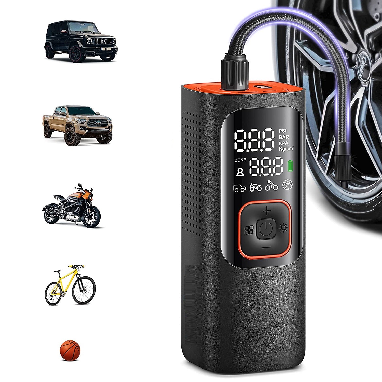 Portable Tire Inflator - iSmart Home Gadgets Limited