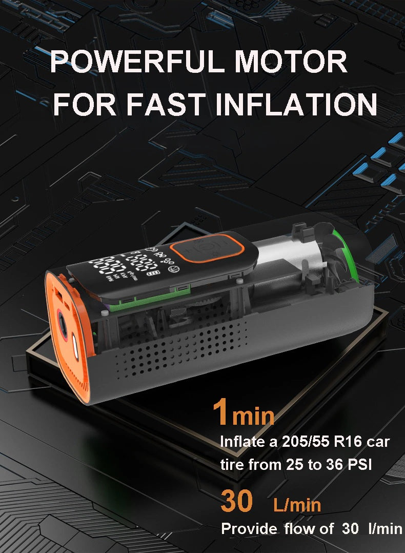Portable Tire Inflator - iSmart Home Gadgets Limited