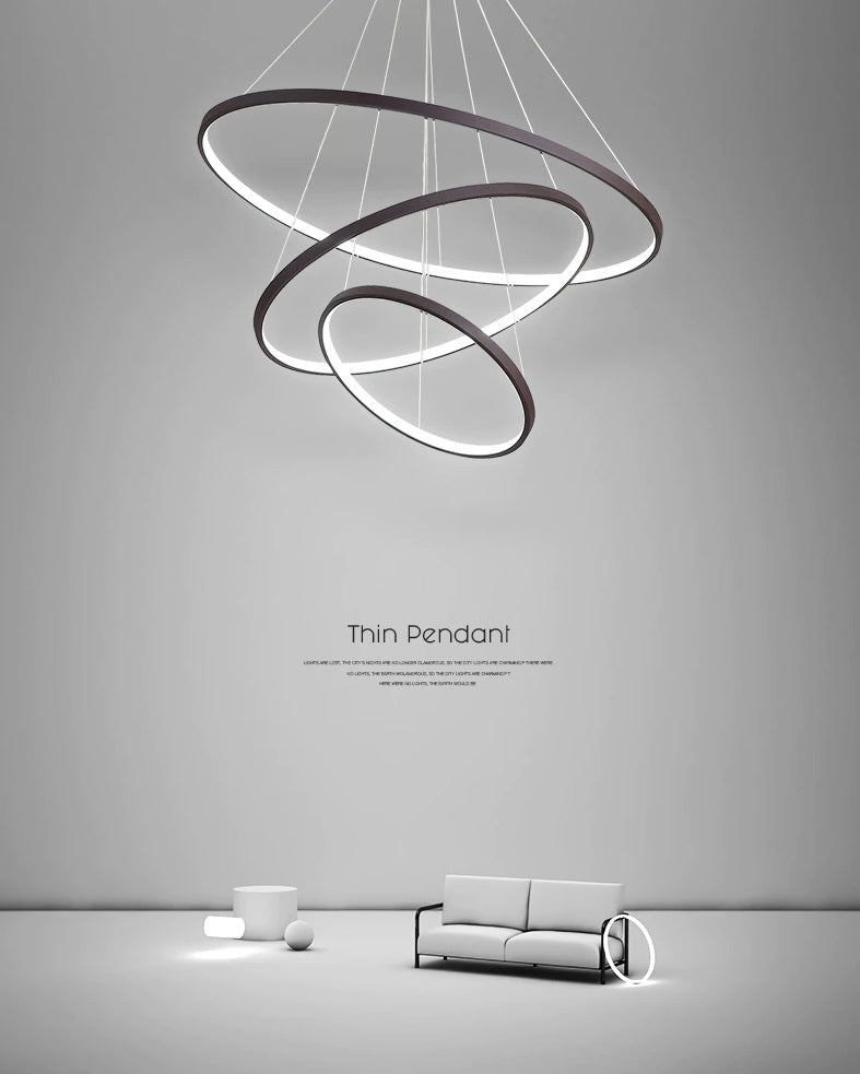 Luxury Multi-Rings Chandelier