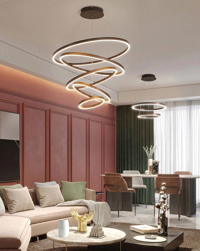 Luxury Multi-Rings Chandelier