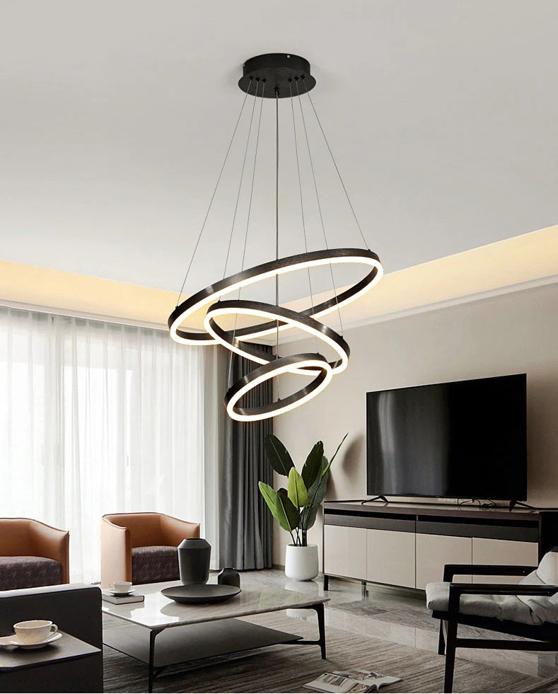 Luxury Multi-Rings Chandelier