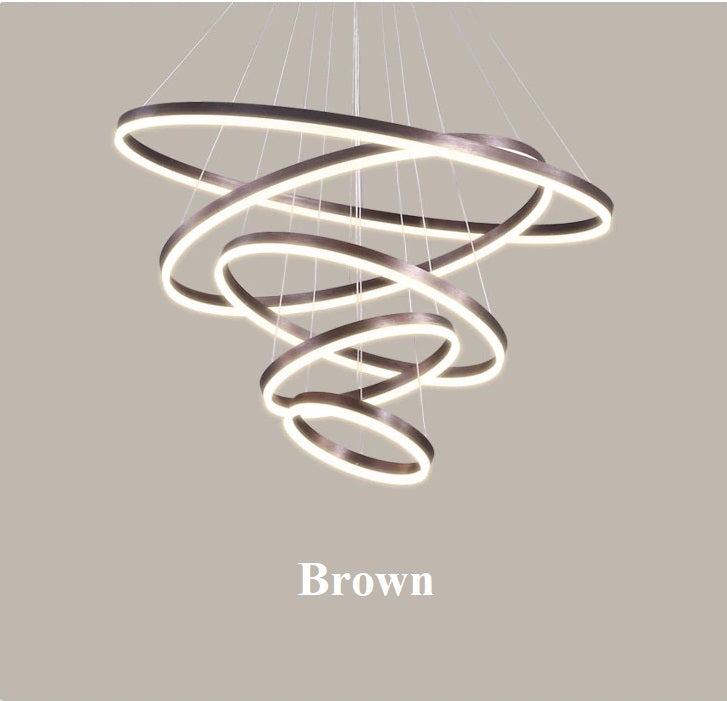 Luxury Multi-Rings Chandelier