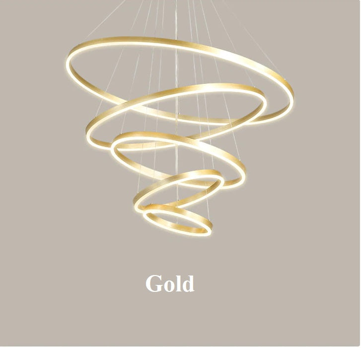 Luxury Multi-Rings Chandelier