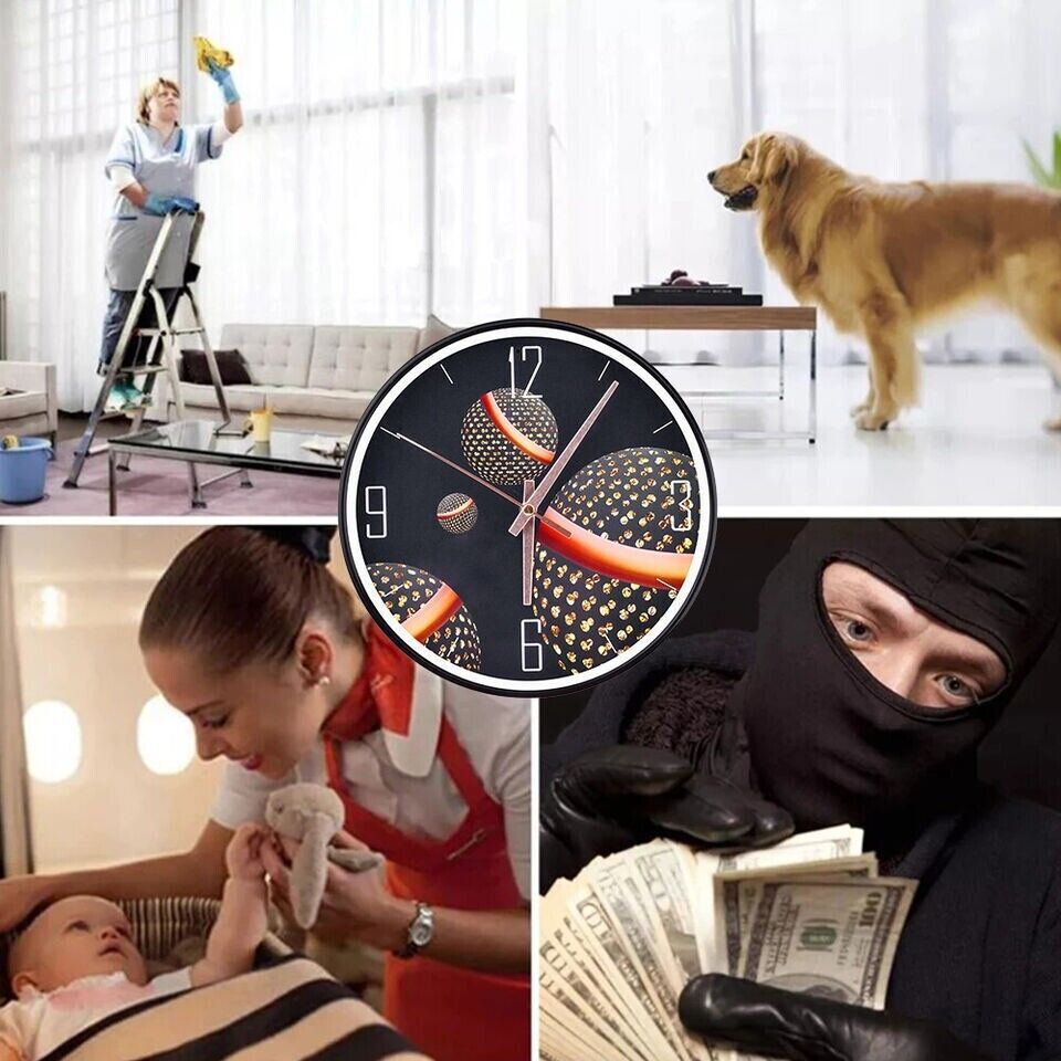 clock camera | hidden cam alarm clock | alarm clock with secret camera | clock spy cam | hidden cam clock | wall clock with hidden camera | wall clock spy camera with audio | hidden camera wall clock with audio