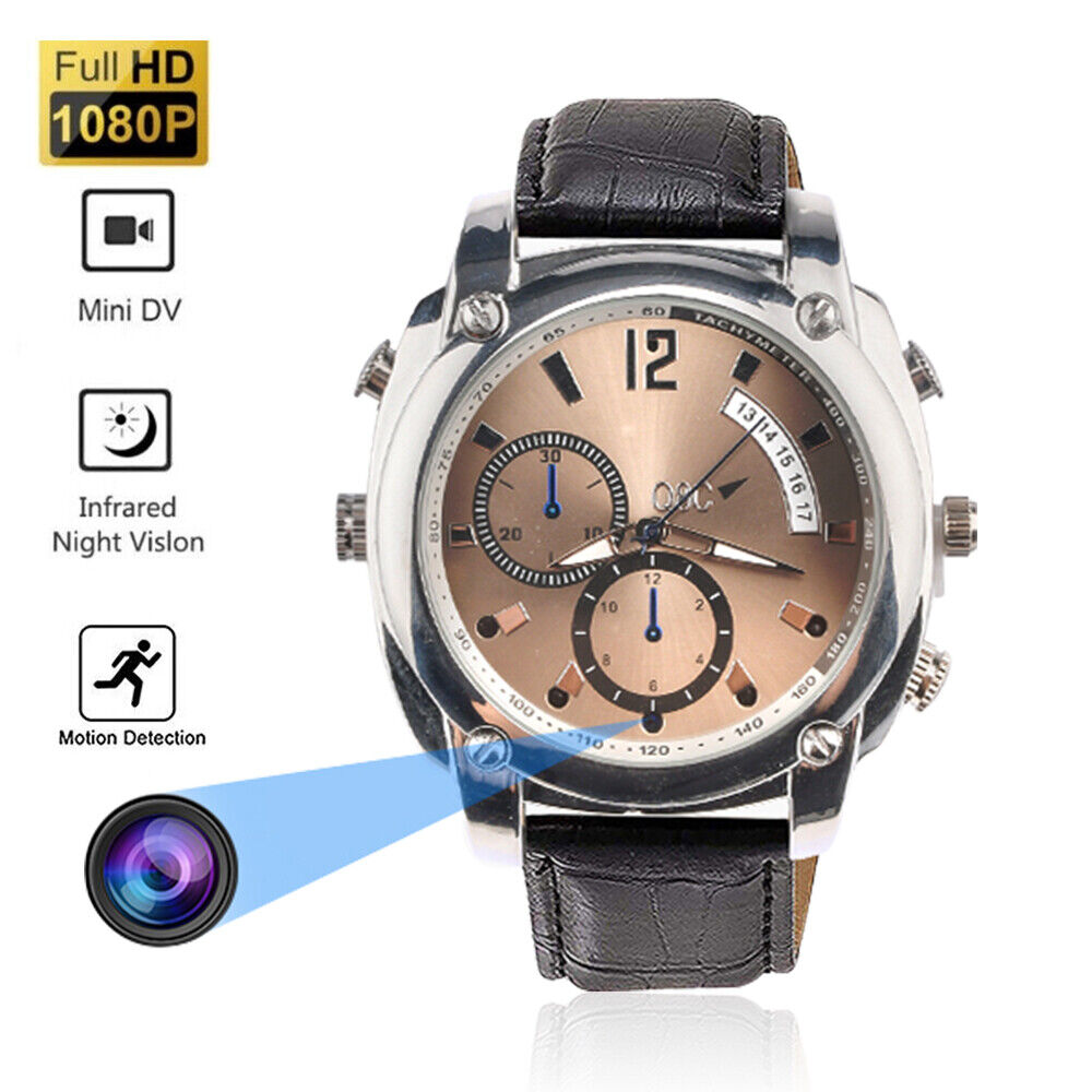 The Wristwatch SpyCam offers Full HD 1080P video, mini DV recording, infrared night vision, and motion detection for discreet surveillance.