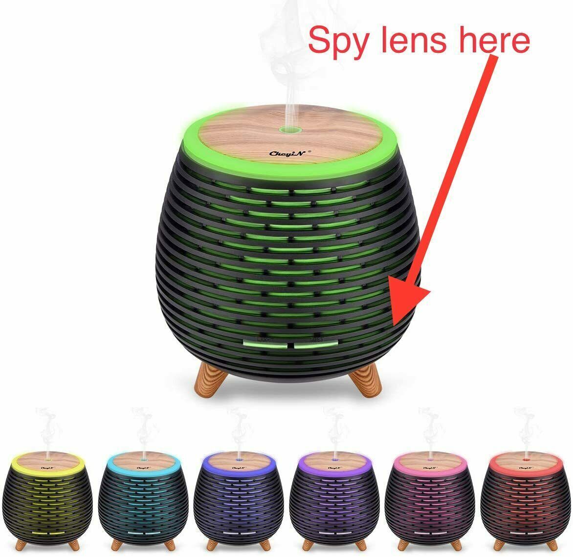 Mini Oil Diffuser SpyCam