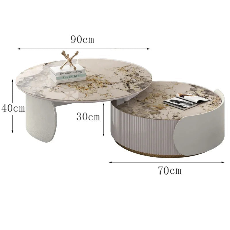 Luxe Round Coffee Table