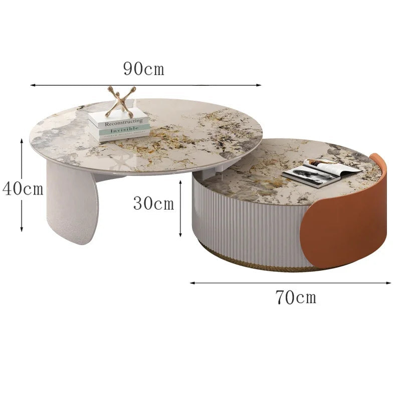 Luxe Round Coffee Table