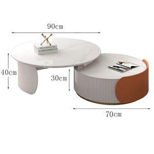 Luxe Round Coffee Table