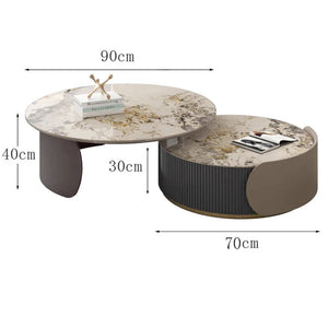 Luxe Round Coffee Table