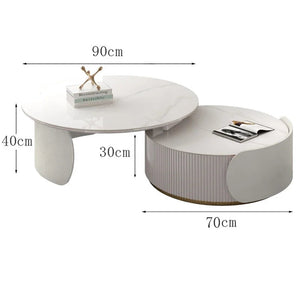 Luxe Round Coffee Table